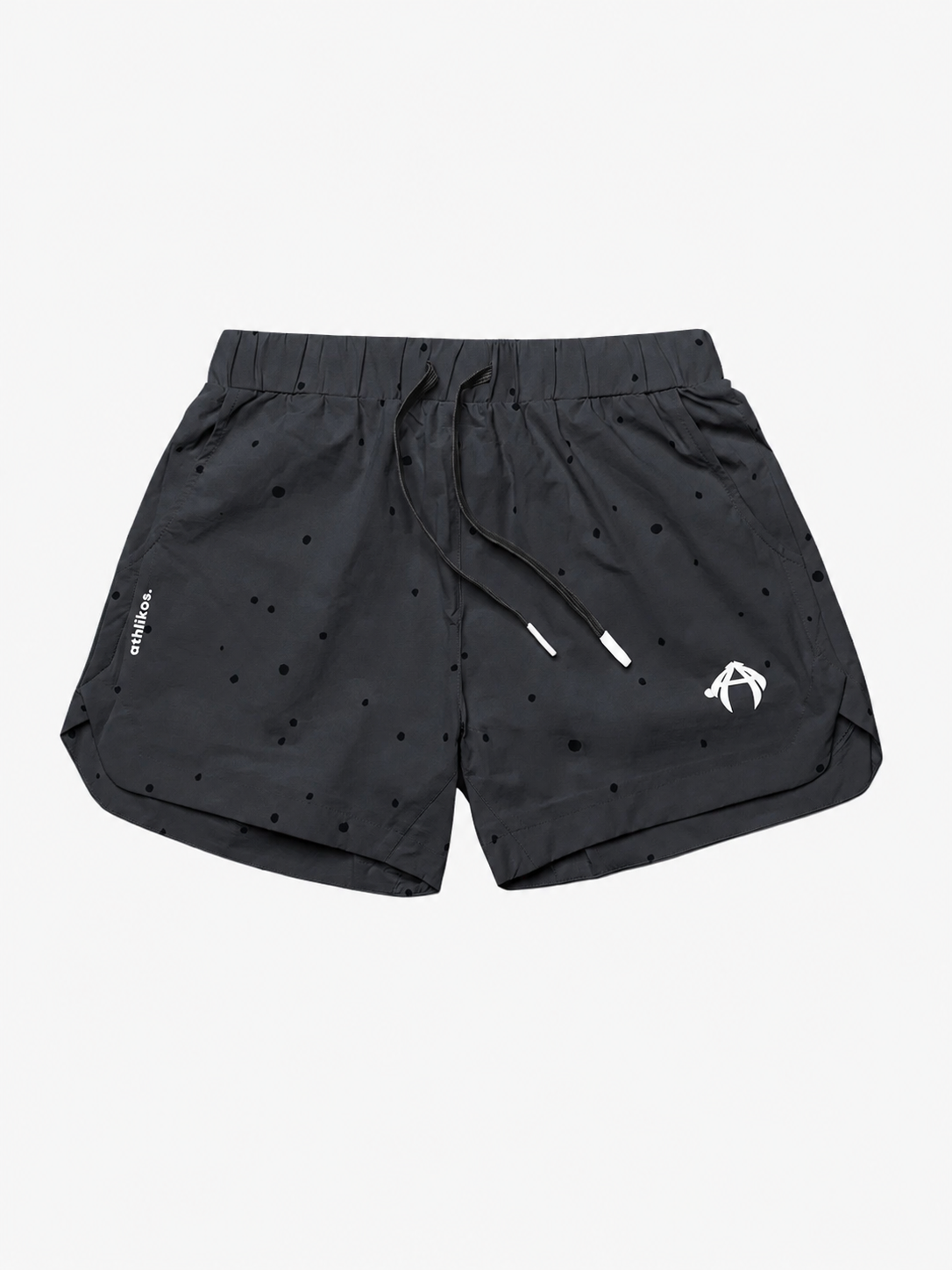 Abstract ‘25 Shorts (Charcoal Grey)